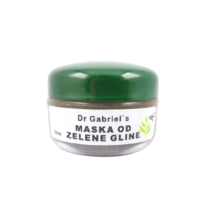 Maska od zelene gline Dr Gabriel's